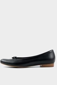 BOHEMA Damen vegan Ballerinas Audrey Schwarz