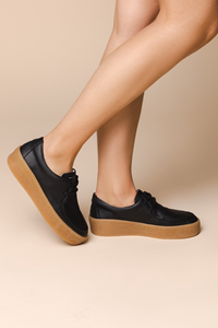 VENUS IS VEGAN Damen vegan Loafer Billy Schwarz