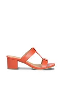 Nae Damen vegan Hochhackige Sandalen Iris Orange