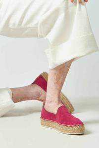 Urbanima Damen vegan Espadrilles Zoco Fuchsia Rosa