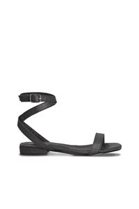 Nae Damen vegan Sandalen Basilikum Schwarz