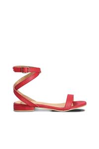 Nae Damen vegan Sandalen Basilikum Bordeaux