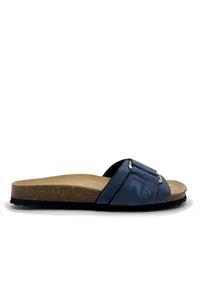 Thies 1856 Damen vegan Sandalen Eco Bio Hug Marineblau