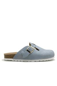 Thies 1856 Damen vegan Clogs Eco Bio Himmelblau