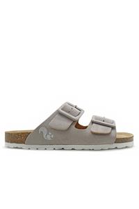 Thies 1856 Damen vegan Sandalen Eco Bio Covered Hellgrau