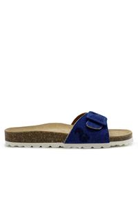 Thies 1856 Damen vegan Sandale Rec Denim Strap Denim Blau