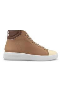 Ella & Witt Damen vegan Hoher Sneaker Adams Braun