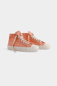 Bamburista Damen vegan Sneaker Ladybug High Pfirsich