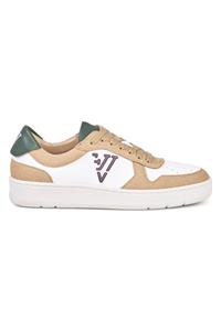 Ella & Witt Damen vegan Sneaker Davis Ii Beige Weiß Grün