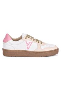 Ella & Witt Damen vegan Sneaker Davis Ii Rosa & Weiß