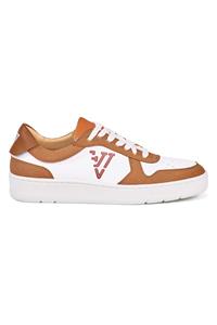 Ella & Witt Damen vegan Sneaker Davis Ii Braun & Weiß