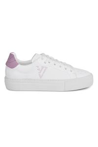 Ella & Witt Damen vegan Sneaker Joy Weiß & Lila