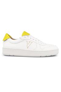 Ella & Witt Damen vegan Sneaker Davis Weiß & Gelb