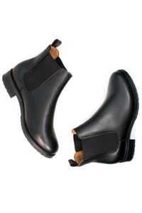 Will's Vegan Store Damen vegan Chelsea Boots Luxus Smart Schwarz