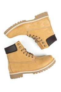Will's Vegan Store Damen vegan Dock Boots Beige