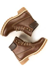 Will's Vegan Store Damen vegan Dock Boots Braun