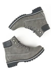 Will's Vegan Store Damen vegan Dock Boots Grau