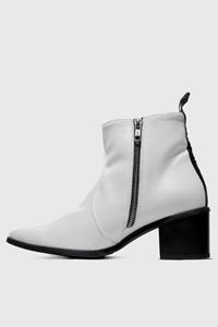 BOHEMA Damen vegan Stiefeletten Swan No.1 Weiß