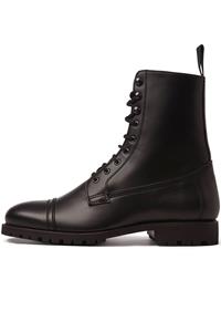Will's Vegan Store Damen vegan Goodyear Taktische Stiefel Schwarz