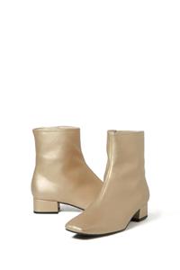 Urbanima Damen vegan Stiefel Botanic Gold