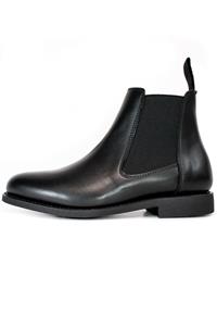 Will's Vegan Store Damen vegan Goodyear Chelsea Boots Schwarz