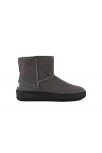 Risorse Future Damen vegan Stiefelette Panda Anthrazit