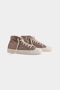 Bamburista Herren vegan Sneaker Grasshopper Hoch Grau