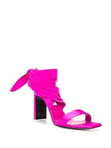 The Attico Sandalen met wikkelbandje - Roze