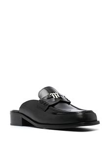 MISBHV Brutalist leren loafers - Zwart