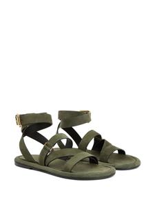 Giuseppe Zanotti Aymon sandalen met gesp - Groen