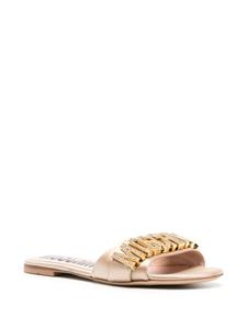 Moschino Slip-on muiltjes - Goud