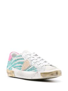 Philippe Model Paris Paris sneakers met logopatch - Wit