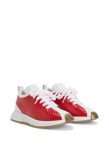 Giuseppe Zanotti Ferox leather sneakers - Rood