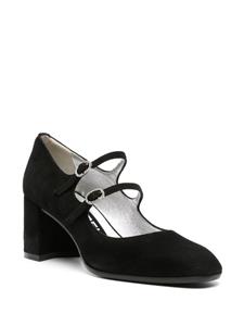 Carel Paris Alice suède pumps - Zwart