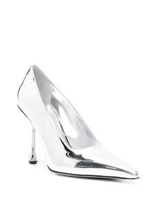 Jimmy Choo Ixia 95mm patent-leather pumps - Zilver