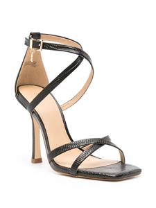 Michael Kors Collection Leren sandalen - Zwart