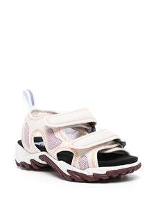 MCQ Sandalen met klittenband - Wit