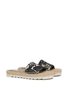 Stella McCartney Gancini espadrille slides - Beige