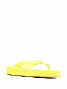 Amina Muaddi Johana teenslippers met plateauzool - Zwart