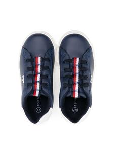 Tommy Hilfiger Junior Sneakers met geborduurd logo - Blauw