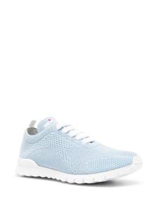 Kiton mesh-design running shoes - Blauw