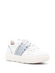 Love Moschino Leren sneakers - Wit