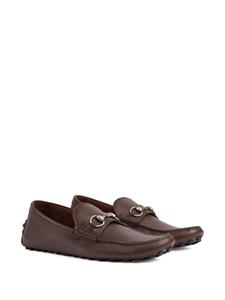 Gucci Horsebit leren loafers - Bruin