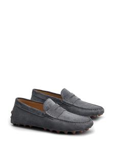 Tod's Gommino Macro leather driving shoes - Blauw