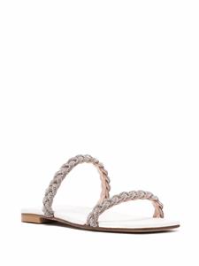 Stuart Weitzman Addison sandalen - Wit