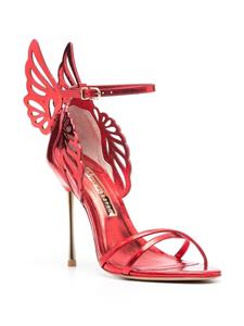 Sophia Webster Heavenly leren sandalen - Rood