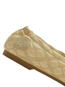 Burberry Leren ballerina's - Beige