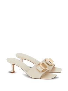 Ferragamo Leren muiltjes - Wit