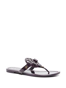 Tory Burch Miller sandalen met logoplakkaat - Paars