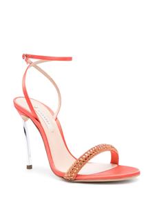 Casadei Bing sandalen met kristal - Roze